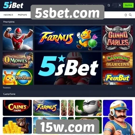 5sbet.com oferece diversas opções de jogos online